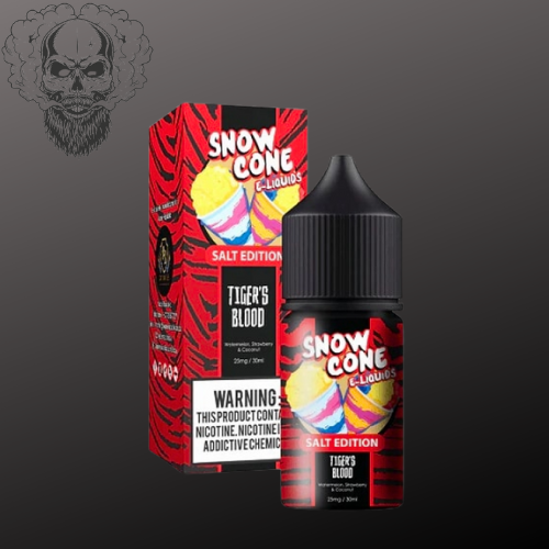 8 BALL LIQUIDS| Snow Cone - Tigers Blood 30ml Nic Salts