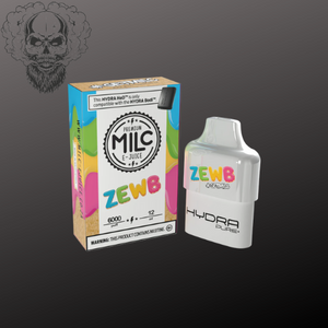 HYDRA PURE+| Milc - 30mg Disposable Flavour Pod 6000 Puffs