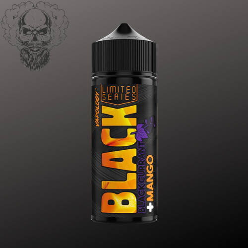 VAPOLOGY|  Black Series - Blackcurrant Mango 120ml Longfill