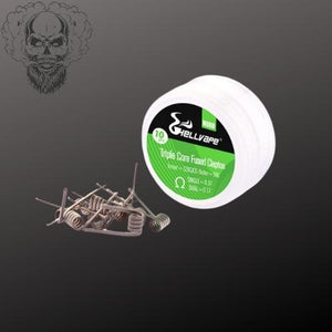 HELLVAPE| NI80 Tripple Core Fused Clapton Pre-built Coils